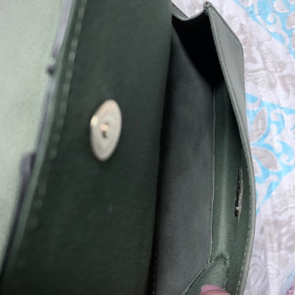 NWOT Soft Green Leather Crossbody - Picture 9 of 9
